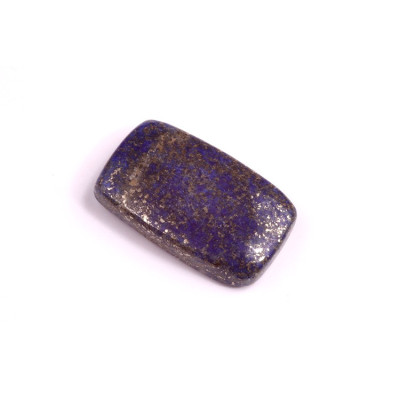Cabochon Pyrite Lapis No. 2383 (25x15x5mm)