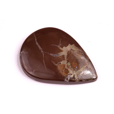 Cabochon Pyrite Septarian No. 1199 (38x28mm)