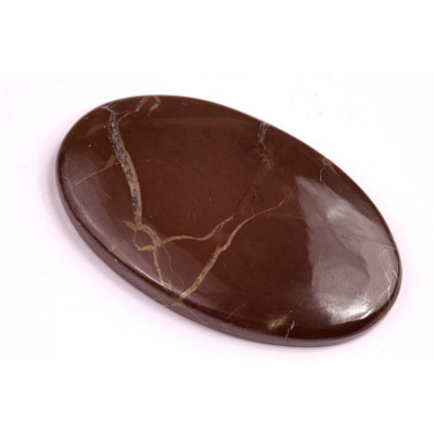 Cabochon Pyrite Septarian No. 1206 (45x27mm)