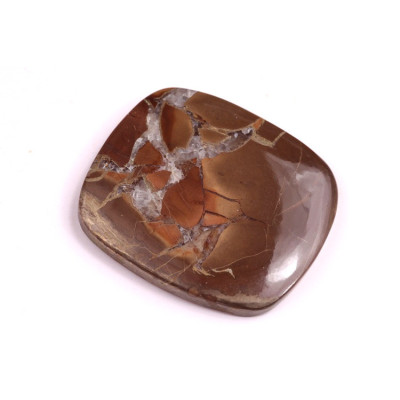 Cabochon Pyrite Septarian No. 1217 (32x28mm)