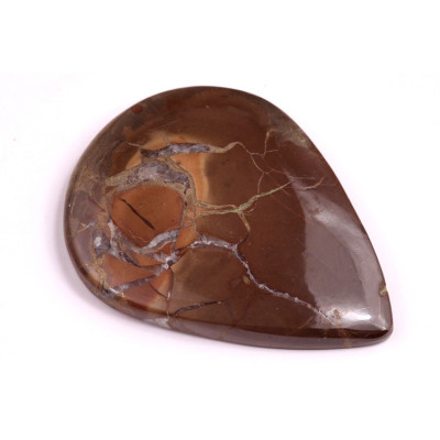 Cabochon Pyrite Septarian No. 1220 (45x35mm)