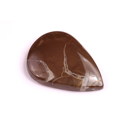 Cabochon Pyrite Septarian No. 1227 (37x27mm)