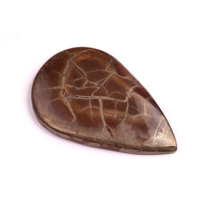 Kabošon Pyrite Septarian č.1230 (43x28mm)