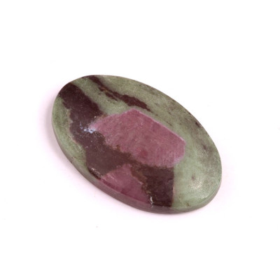 Cabochon Ruby Zoisite No. 651 (40x25mm)