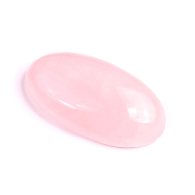 Cabochon Rose Quartz No. 1420 (40x23x10mm)