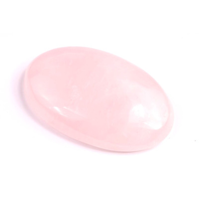 Cabochon Rose Quartz No. 1422 (42x27x9mm)