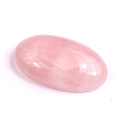 Cabochon Rose Quartz No. 1434 (38x21x10mm)