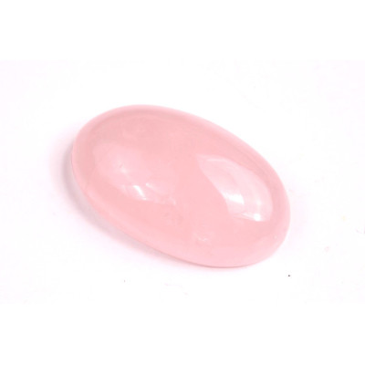 Cabochon Rose Quartz No. 1443 (34x21x10mm)