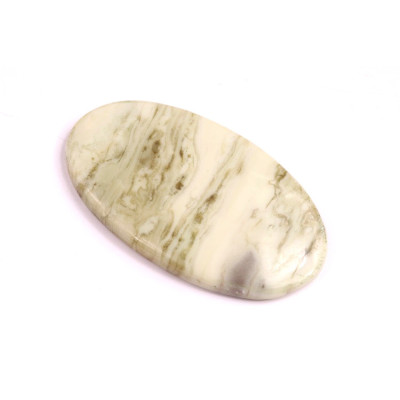 Cabochon Serpentine No. 694 (39x22mm)
