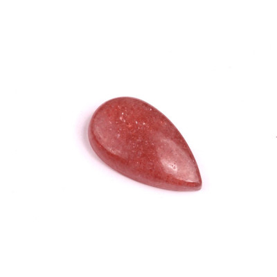 Cabochon Strawberry quartz No. 574 (28x16mm)