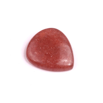 Cabochon Strawberry quartz No. 582 (30x27mm)
