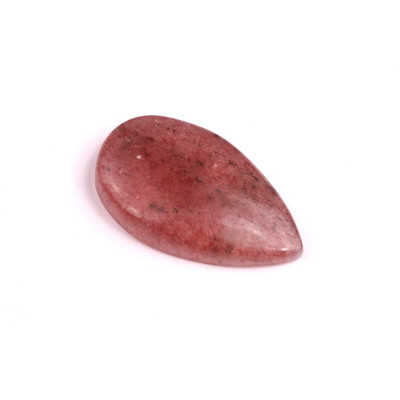 Kabošon Strawberry quartz č.598 (34x20mm)