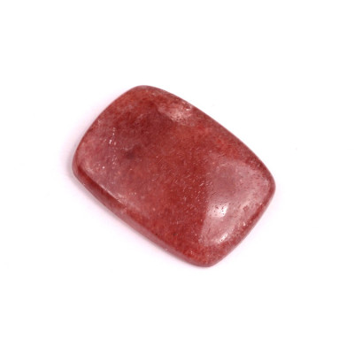 Kabošon Strawberry quartz č.609 (32x23mm)
