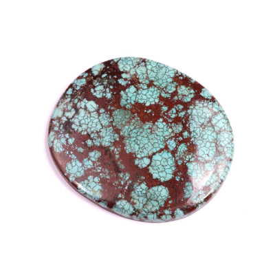 Cabochon Tyrkys Hubei No. 1480 (46x40x6mm)