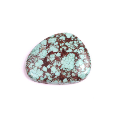Cabochon Turquoise Hubei No. 1485 (34x29x6mm)