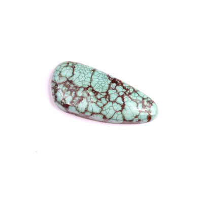 Cabochon Turquoise Hubei No. 1486 (35x16x6mm)