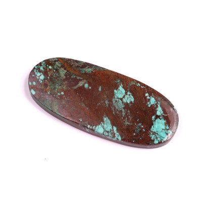 Cabochon Turquoise Hubei No. 1487 (50x22x4mm)