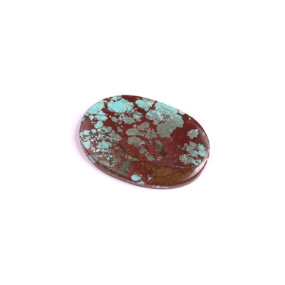 Cabochon Turquoise Hubei No. 1488 (30x20x3mm)
