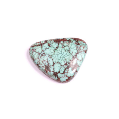 Cabochon Turquoise Hubei No. 1489 (31x25x7mm)