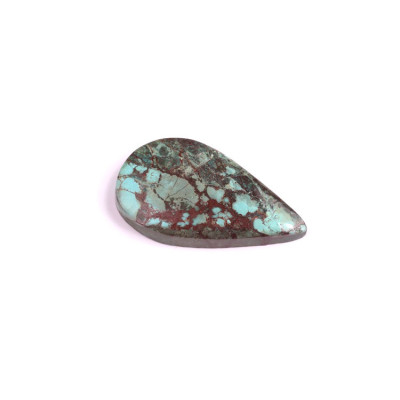 Cabochon Turquoise Hubei No. 1490 (31x17x5mm)