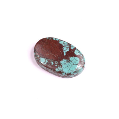 Cabochon Turquoise Hubei No. 1491 (28x18x6mm)