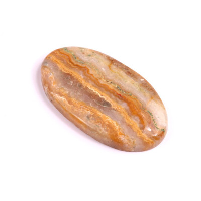 Kabošon Yellou Crazy Lace Agate č.2484 (41x23x6mm)