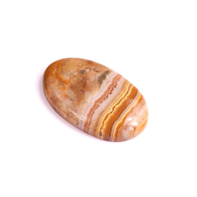 Kabošon Yellou Crazy Lace Agate č.2498 (33x21x6mm)