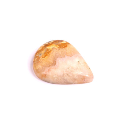 Cabochon Yellow Crazy Lace Agate No. 2499 (29x22x6mm)