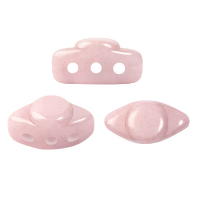 Volos par Puca Beads 4x8mm Opaque Light Rose 03000/14494