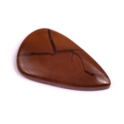 Kabošon Thunder Agate č.2603 (43x26x5mm)