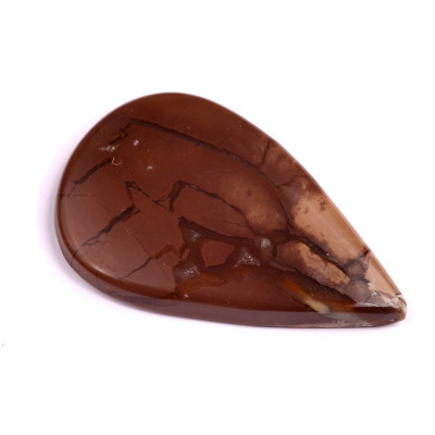 Cabochon Thunder Agate No. 2606 (47x30x5mm)