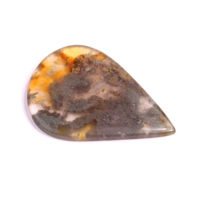 Cabochon Red Moss Agate No. 2712 (44x31x4mm)
