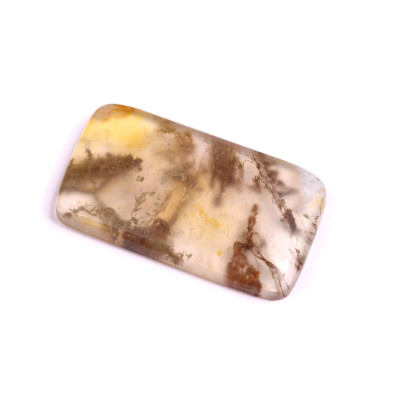 Cabochon Red Moss Agate No. 2714 (37x22x4mm)
