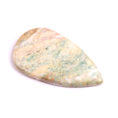 Cabochon Amazonite Tourquise No. 2801 (44x26x6mm)