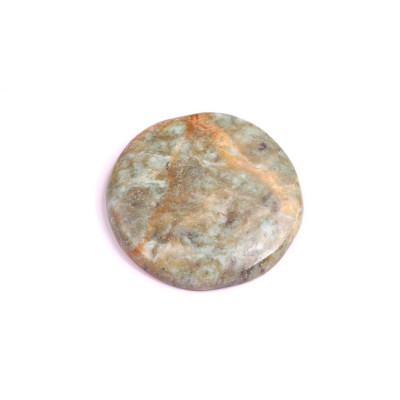 Cabochon Amazonite Tourquise No. 2802 (27x26x4mm)