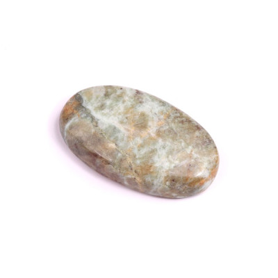 Cabochon Amazonite Tourquise No. 2803 (32x19x7mm)