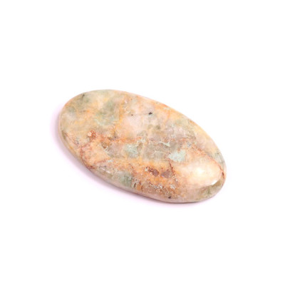 Cabochon Amazonite Tourquise No. 2814 (34x19x5mm)
