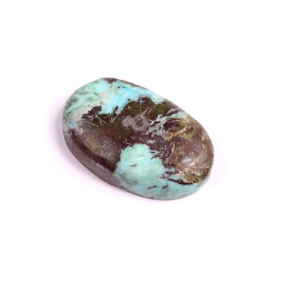 Cabochon Azurite Turquoise No. 3082 (31x20x7mm)