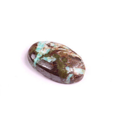 Cabochon Azurite Turquoise No. 3083 (28x18x7mm)