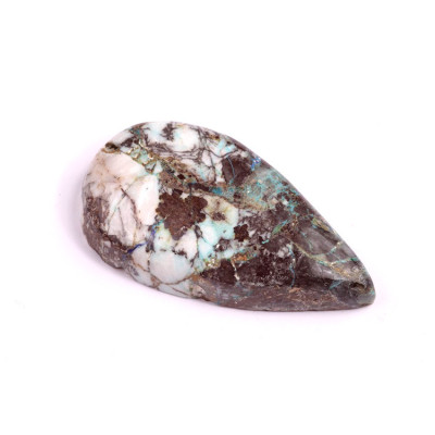 Kabošon Azurite Tourquise č.3084 (38x21x8mm)