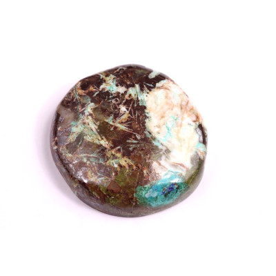 Kabošon Azurite Tourquise č.3100 (30x31x7mm)