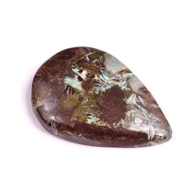 Cabochon Azurite Turquoise No. 3102 (41x28x7mm)