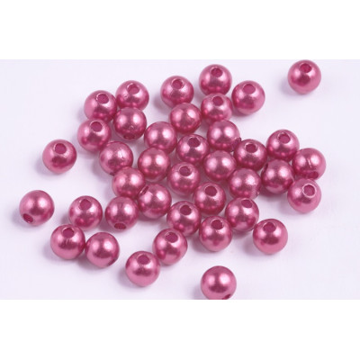 Plastové korálky 8 (6 mm)