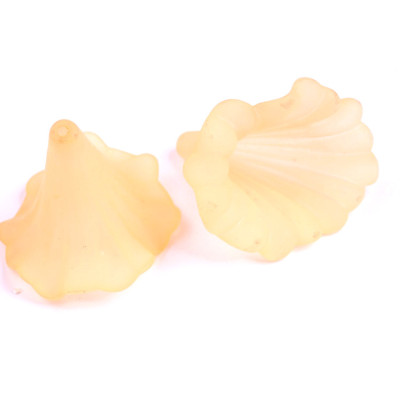 Plastové korálky květ 74 (35x41 mm)