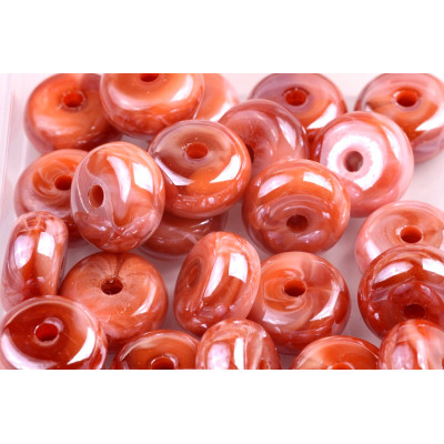 Plastové korálky 330 (14.5x7.5mm)