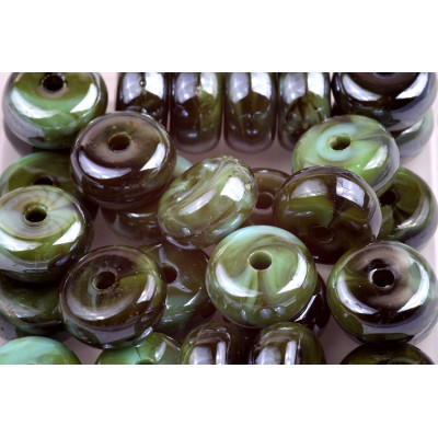 Plastové korálky 332 (14.5x7.5mm)