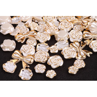 Plastové korálky MIX č.2