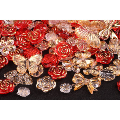 Plastové korálky MIX č.5