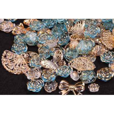 Plastové korálky MIX č.7