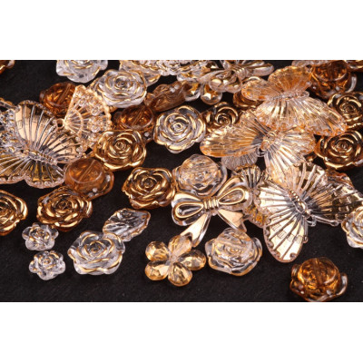 Plastové korálky MIX č.8